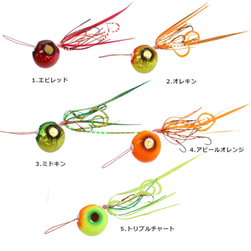 【全5色】 ハヤブサ FS VSヘッド+コンプリートモデル 45g SE173 (鯛ラバ タイラバ) ゆうパケット可｜fishing-you｜02