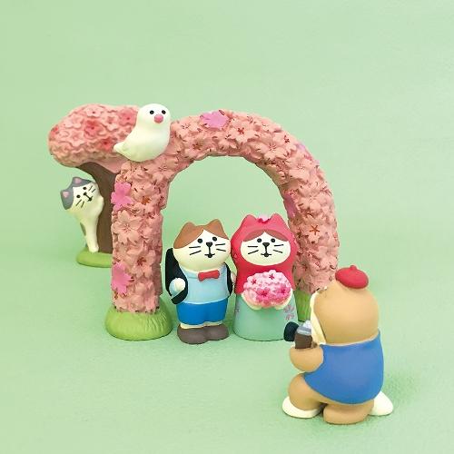 DECOLE（デコレ） concombre コンコンブル 桜ケーキ猫 /桜咲く春の日