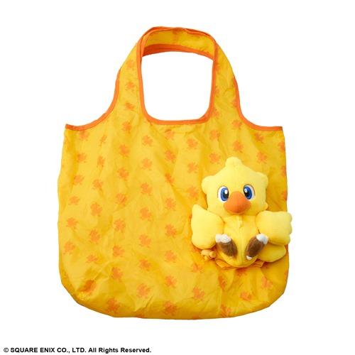 ファイナルファンタジー ぬいぐるみエコバッグ チョコボ / FF グッズ