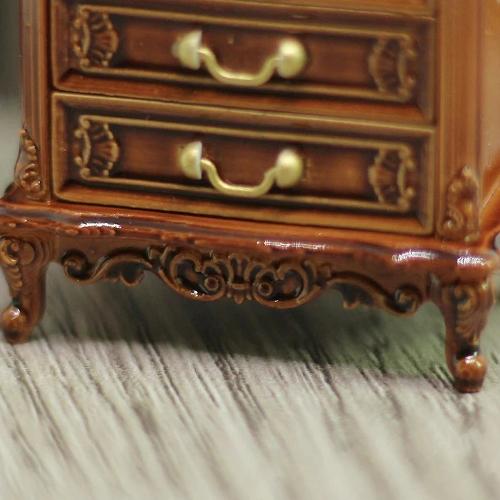 ドールハウス ミニチュア チェスト 1/12スケール : ASOBIGOKORO FC