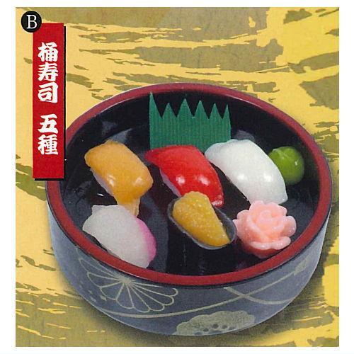 極上！豪華盛り合わせ！お造り＆お寿司マスコット 全5種コンプリート