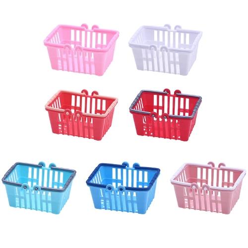 ミニチュア 買い物かご 5個アソートセット / バスケット : ASOBIGOKORO