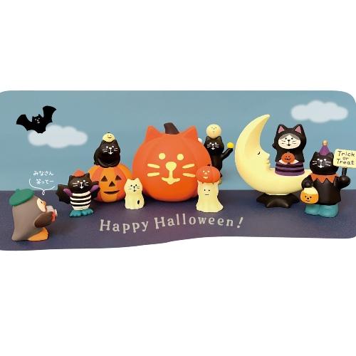 9/上予約 concombre コンコンブル ひかりおばけ かぼちゃ / ハッピーオバケナイト ハロウィン ミニチュア デコレ メール便対応可｜fishingcat｜08