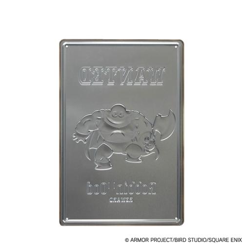 ドラゴンクエスト ドラクエグッズ レリーフプレート カンダタ手配書