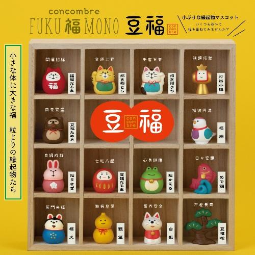 DECOLE（デコレ） concombre コンコンブル 豆福マスコット 福鳩 / 福物
