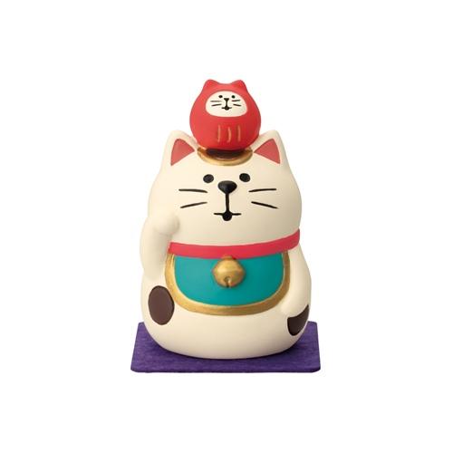 DECOLE（デコレ） concombre コンコンブル のせのせ招き猫 ぶち / 福物