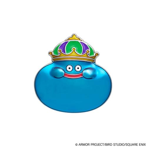 ドラゴンクエスト ピンズ キングスライム / ドラクエグッズ メール便
