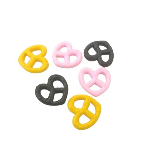 スイーツデコパーツ プレッツェル アソート10個セット 25mm×23mm 単価 