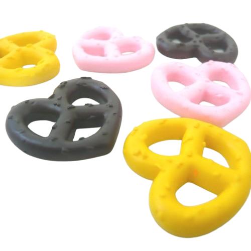 スイーツデコパーツ プレッツェル アソート10個セット 25mm×23mm 単価 