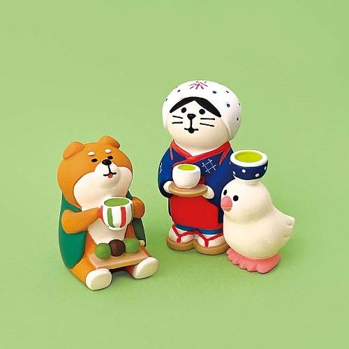 DECOLE（デコレ） concombre コンコンブル 茶摘み娘猫 / 福茶園