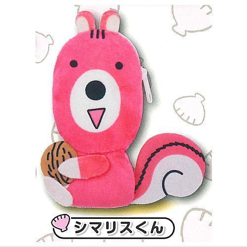 ぼのぼの ぬいぐるみ ポーチ 全4種コンプリートセット / ぼのぼの