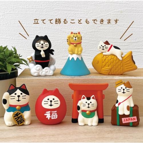 DECOLE（デコレ） concombre コンコンブル 日本旅行マグネット 忍者猫