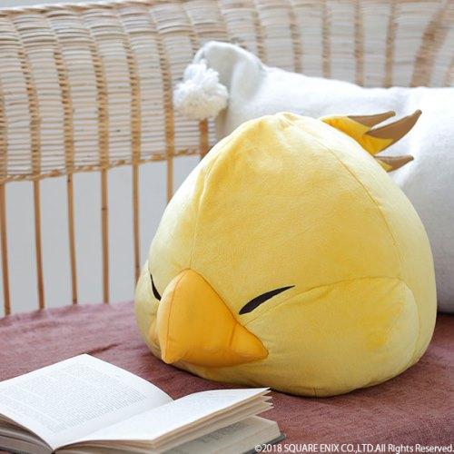 タグ付き新品★ファイナルファンタジーXIV ぬいぐるみクッション＜でぶチョコボ＞ ファイナルファンタジー ファイナルファンタジーXIV ぬいぐるみ