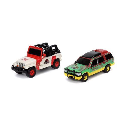 ジュラシック・パーク ジオラマセット / ナノサイズミニカー2台付き