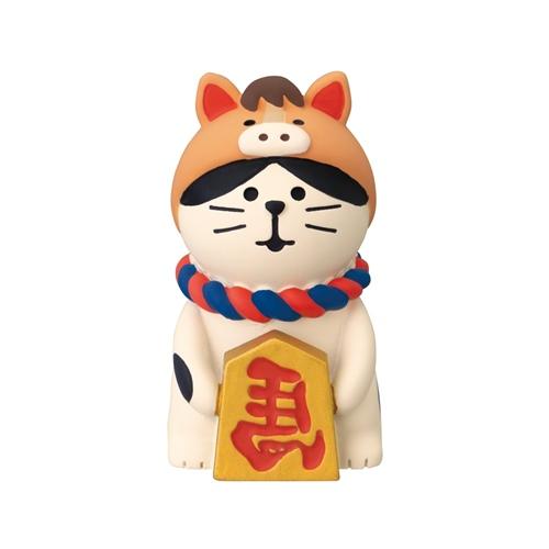 DECOLE（デコレ） concombre コンコンブル 干支なりきり猫 馬 / 福馬