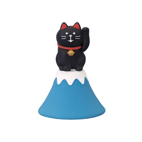 DECOLE（デコレ） concombre コンコンブル 富士山招き猫 黒猫 / 福物