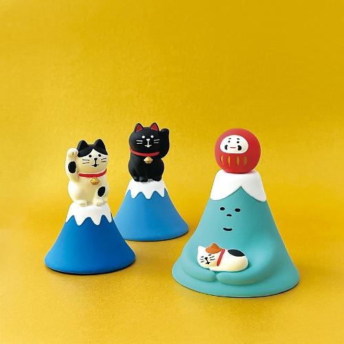 DECOLE（デコレ） concombre コンコンブル 富士山とすやすや子猫 / 福