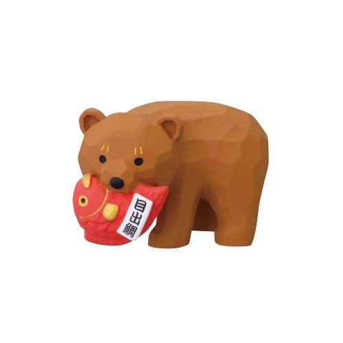 DECOLE（デコレ） concombre コンコンブル 福運び木彫り熊 / 福もの屋