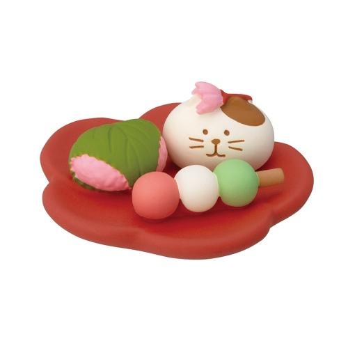DECOLE（デコレ） concombre コンコンブル にゃんこ和菓子盆