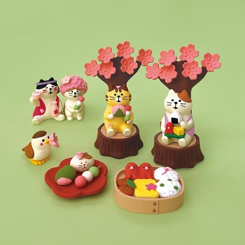 DECOLE（デコレ） concombre コンコンブル にゃんこ和菓子盆