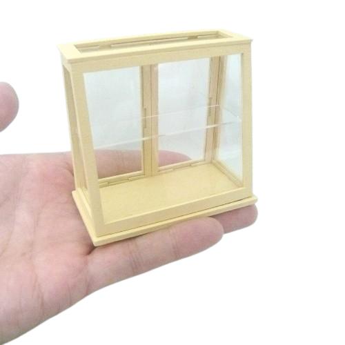 ミニチュア家具 ショーケース / ケーキ屋 ドーナツショップ