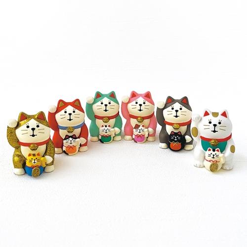 デコレ　コンコンブル デコレ コンコンブル 三毛猫 トランク DECOLE concombre : 町の小さな