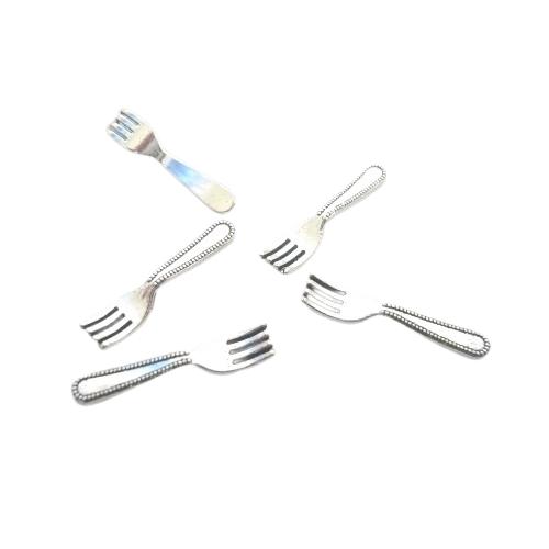 ミニチュアカトラリー シルバー フォーク 20本セット 19mm 単価11円