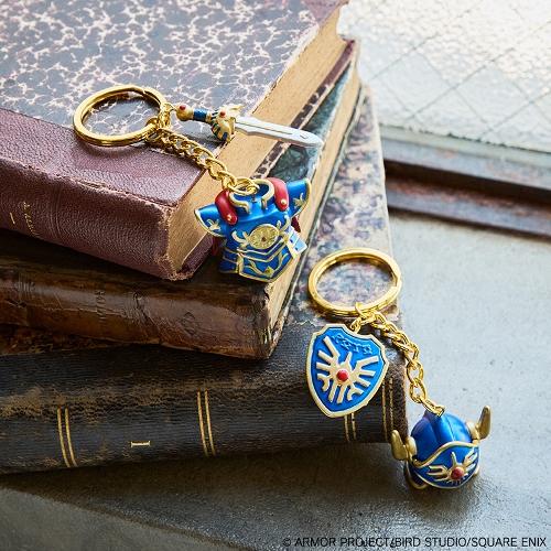 ドラゴンクエスト キーホルダー ロトの兜＆ロトの盾 / ドラクエグッズ