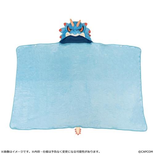 モンハン　ラギアクルス　ポンチョ モンスターハンター モンでふぉ ふわふわポンチョ ラギアクルス