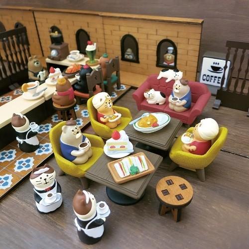 concombre コンコンブル うとうと子猫ソファ /デコレ/ミニチュア