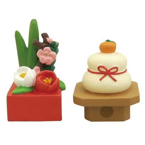 デコレ コンコンブル お正月 ミニチュア 置物 セット DECOLE（デコレ） concombre コンコンブル お正月ミニ飾りセット