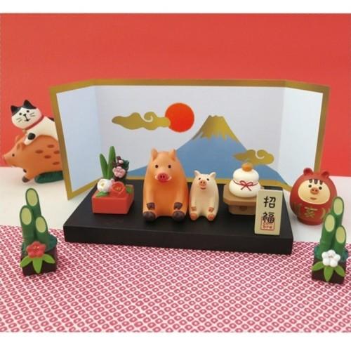 DECOLE（デコレ） concombre コンコンブル お正月ミニ飾りセット