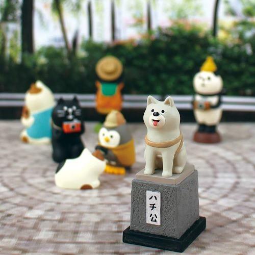 Concombre コンコンブル 渋谷 忠犬ハチ公 デコレ ミニチュア 旅猫 7372 Asobigokoro Fcヤフー店 通販 Yahoo ショッピング