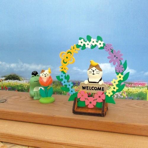 DECOLE（デコレ） concombre コンコンブル 満開にゃんこ ちょうちょ