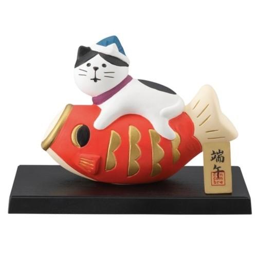 DECOLE（デコレ） concombre コンコンブル 節句飾り 鯉のぼり猫