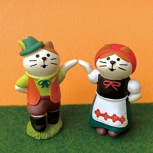 DECOLE（デコレ） 10％オフ concombre コンコンブル フォークダンス猫