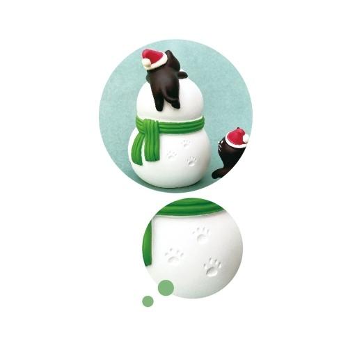 DECOLE concombre コンコンブル 子猫と雪だるま /ねこねこ DECOLE concombre コンコンブル 子猫と雪だるま /ねこねこ