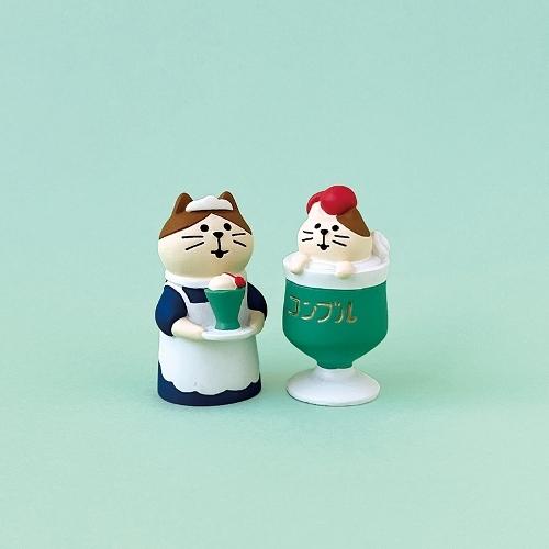 DECOLE（デコレ） concombre コンコンブル ウェイトレス猫 クリーム