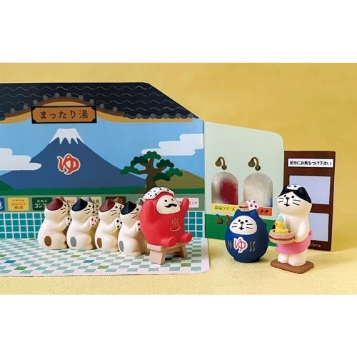 DECOLE（デコレ） concombre コンコンブル ゴシゴシ猫 白黒 /メール便