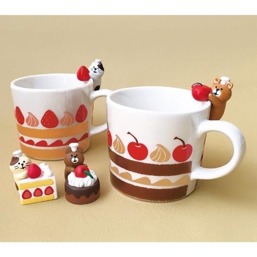 concombre コンコンブル 子猫のいちご工房マグカップ /とれたていちご
