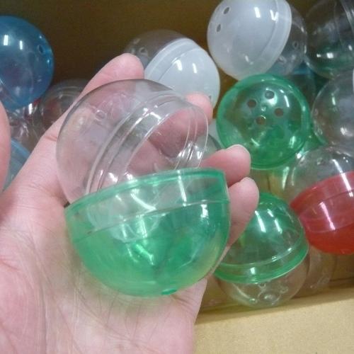 ガチャガチャ用 空カプセル 53mm カラーアソート29個セット