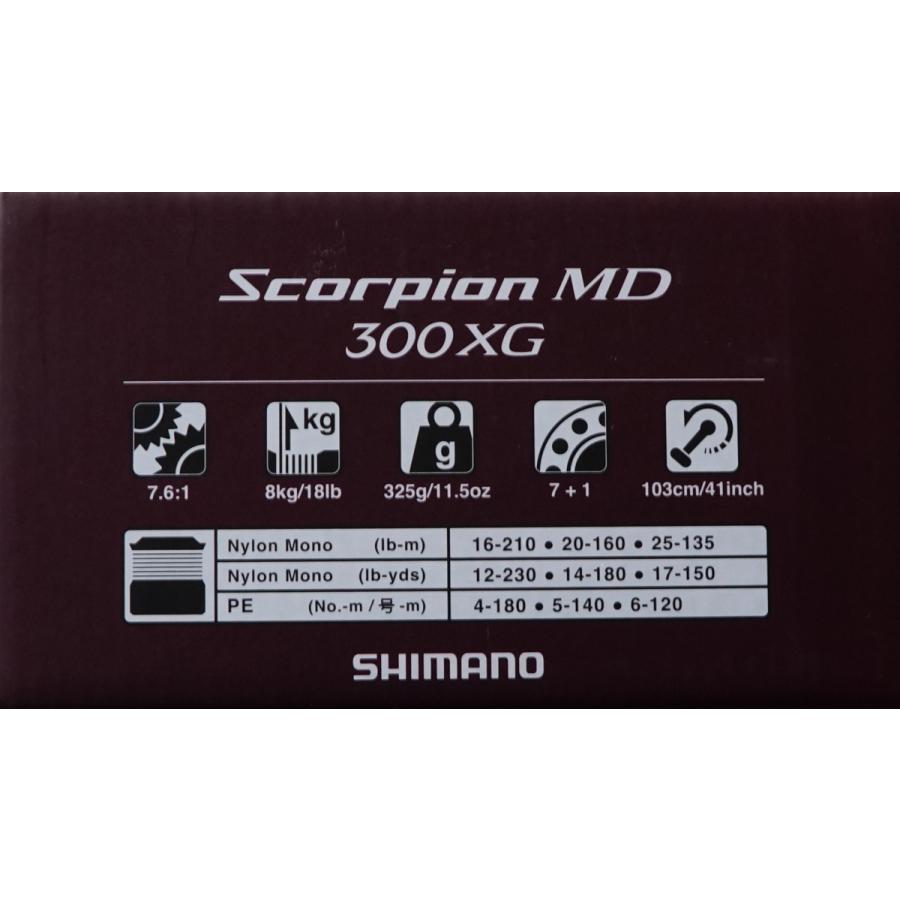 シマノ（SHIMANO） 24スコーピオンScorpion MD 300XG 右ハンドル