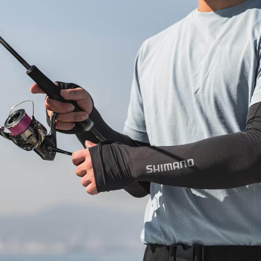 シマノ（SHIMANO） AC-006Z アームカバー フィンガースリット付 ライト