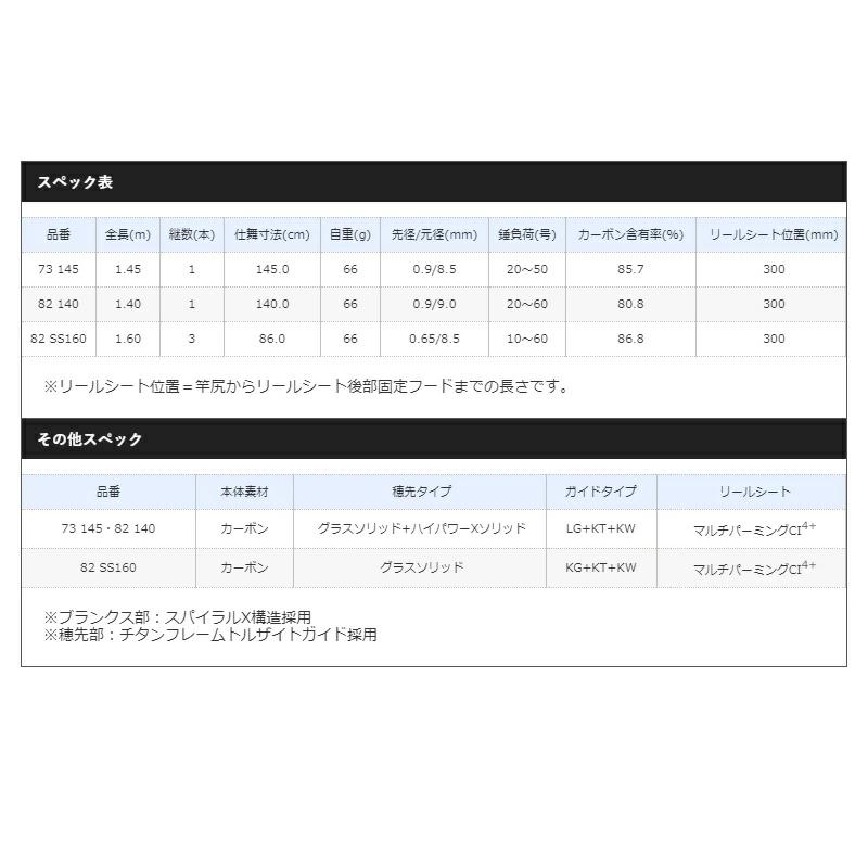シマノ（SHIMANO） 17リアランサーX マルイカ 82 140 (1ピース) ※訳