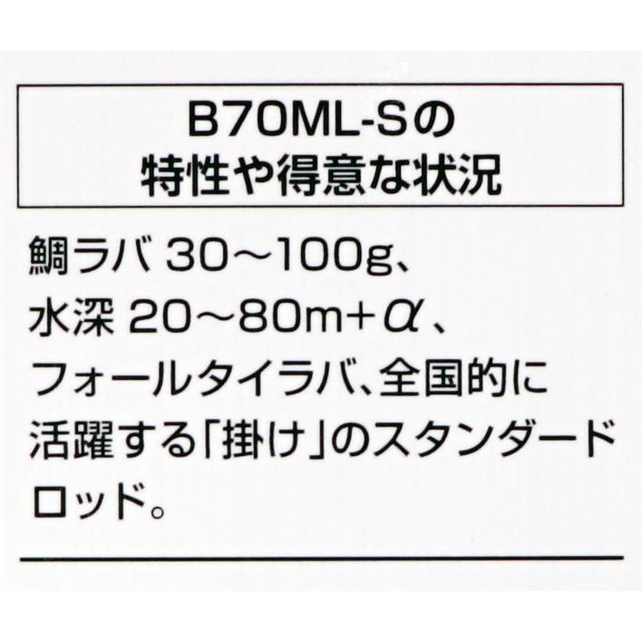 シマノ（SHIMANO） 19炎月エクスチューン B70ML−S／ 右巻き