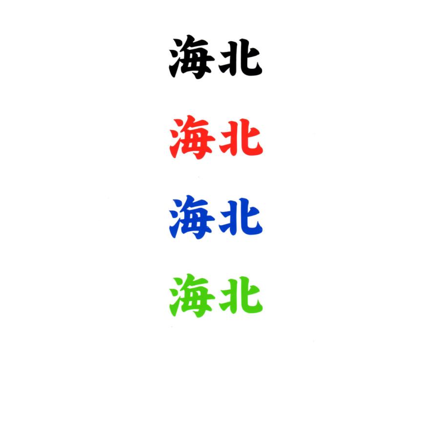バッカンその他　カッティングネームステッカー【強粘着】 4文字で８００円　※文字サイズ4ｃｍ各　縦・横書き対応 |  | 06