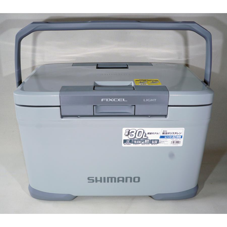 メール便不可 Fixcel Nf 430u シマノ Light 30l 50 Off グレー 300 ライト フィクセル 釣り用クーラーボックス Www Inputlog Net