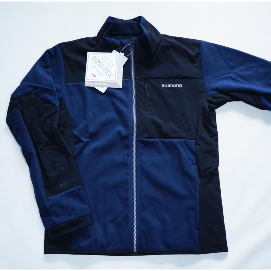 シマノ WJ-090T ネイビー Mサイズ GORE-TEX INFINIUMオプティマルジャケット【50%OFF】|fishingk|02