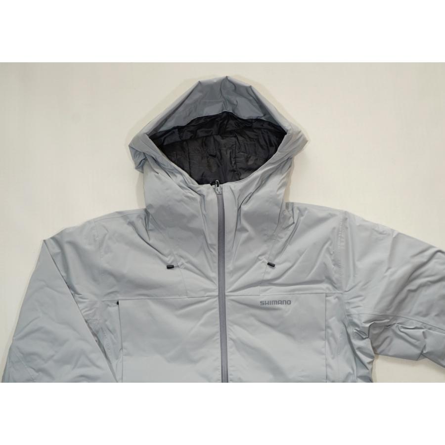 シマノ（SHIMANO） RB-034W グレー Lサイズ インサレーション レイン