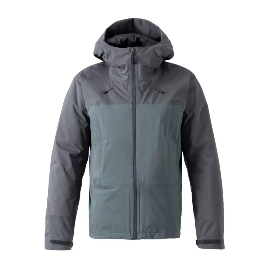 【値下げ】超美品 シマノ インサレーションレインジャケット RB-034W L シマノ（SHIMANO） RB-034W ブルーグレー Lサイズ インサレーション